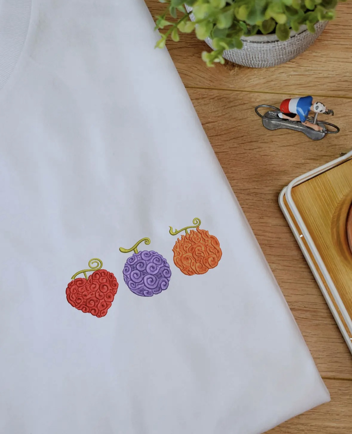 Juste un T-Shirt ricamata (uomo/unisex)